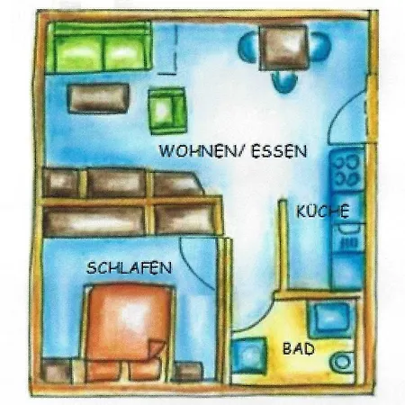 Strandnahe Ruegen Appartement Dranske